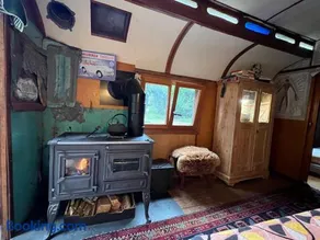 Historischer Zirkuswagen mit Outdoor-Küche und orientalischem Bad - Image 2