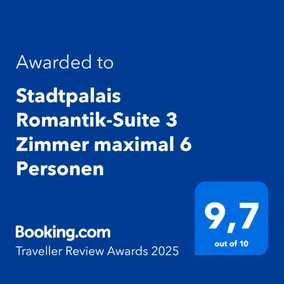 Stadtpalais Romantik-Suite 3 Zimmer maximal 6 Personen - Image 3