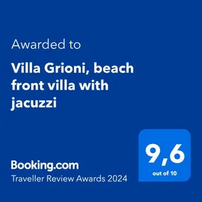 Villa Grioni, beach front villa with jacuzzi - Image 2
