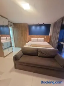 FLAT VISION EXECUTIVO PREMIUM, COM ESTACIONAMENTO GRÁTIS, AO LADO DA ESPLANADA DOS MINISTÉRIOS, PISCINA, ACADEMIA, SAUNA, RECEPÇÃO 24HS, By REI DOS FLATS - Image 5