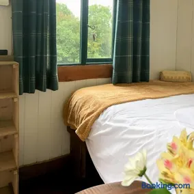 Shire the Shepherd's Hut at Pentref Luxury Camping - Image 5