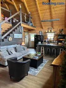 Pokeadot Cabin - Cozy Farm Stay with Pool & Firepit - Image 1