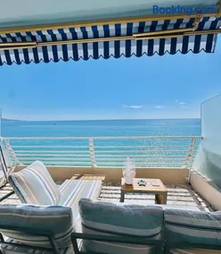 Casa Sud Menton Superbe vue mer, appartement rénové, parking & climatisation - Image 3