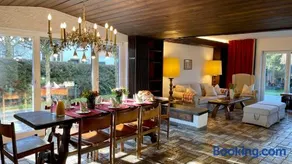 Large holiday apartment with sauna, terrace, garden and open fireplace - Image 1