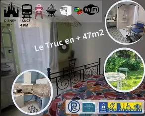 Le Truc en plus, accessibles PMR, appartement 45 m2 mitoyen dans une maison avec un autre appartement - Image 1