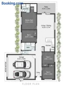4 bedrooms with queen sized bed each room - Image 2