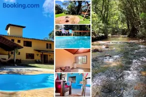 Piscina Aquecida, 5 Suítes, Ampla Área Externa e Trilha até o Ribeirão - Image 2