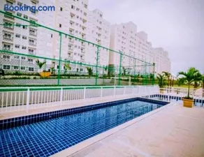 Apartamento 2quartos para 6 pessoas , Piscina, Ar condicionado, WIFI, Garagem dentro condomínio Grátis, 5 min da Praia, Lava e Seca - Image 5