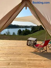 4 Glamping Adventure - tent with lake view - Image 4