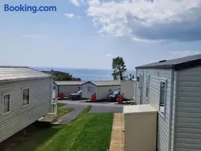 Elms Caravan with sea views at Devon Cliffs - Image 1