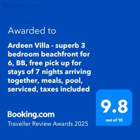 Ardeen Villa - superb 3 bedroom beachfront BB for 6, in Ranna- Tangalle- pick up, serviced, taxes included - Image 3