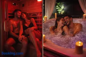 Love Room " Villa Donuts" , Spa, Jacuzzi, Sauna, 2 Bedrooms - Image 1