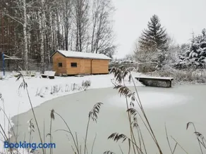 Domek w lesie nad stawem Sauna Balia Podlasie - Image 2
