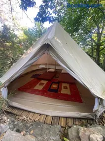 Tipi en forêt, nuits insolites en Ardèche - Image 2