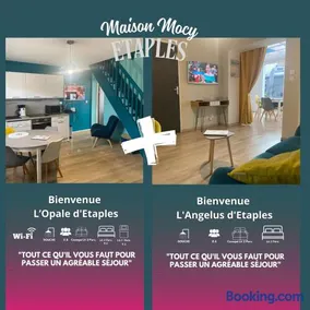 La maison du bonheur proche plage composee de 2 appartement et d'une belle terrasse - Image 1
