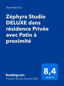 Zéphyra Studio DELUXE dans résidence Privée avec Patio à proximité - Image 2