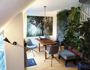 green maisonette with sauna and balcony, fully equipped - Image 5
