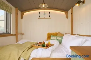 Luxury Shepherd Hut on small South Hams farm, Devon - Image 4