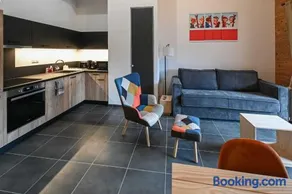 Dans résidence neuve LE SNOW ROC sur les pistes, appartement 8 personnes 2 chambres et coin montagne avec Terrasse WIFI et SAUNA - Image 5
