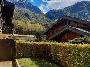 T2 rez-de-jardin Chamonix avec parking et vue Mont Blanc - Image 1