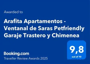 Ventanal de Saras Petfriendly Garaje Trastero y Chimenea - Arafita Apartamentos - Image 3