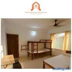ISKCON Mayapur Apartment - Daily & Monthly Rental - PRIME Location - SERVICED Apartment - NEAR MAIN ISKCON TEMPLE - Image 1