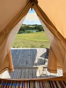 4 Glamping Adventure - tent with lake view - Image 3