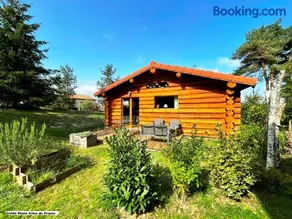 Pialous:Chalet en rondins avec Espace Détente - Image 1