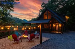 The Remedy at Blue Ridge - mountain view cabin with hot tub and two fire pits - Image 1