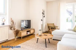 Wunderschöne Ferienwohnung mit Feldblick und Balkon, mit kostenlosem Wlan und Strandfahrrad, Haustiere erlaubt - Image 2