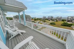 Frolic Inn OBX - Semi Soundfront Retreat, Pool, Hot Tub, Boat Ramp, Elevator, Media & Game Room - Image 1