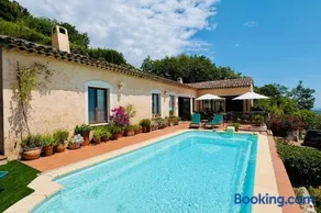 Villa Panorama Saint-Jeannet Swimming pool Sea and mountain views - Image 1