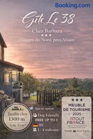 Gite Le 38 à Goetzenbruck, chez Barbara, 53m2 - Image 1