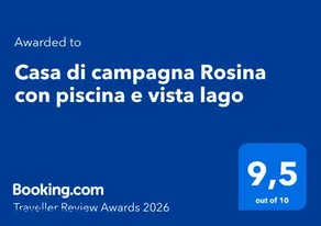 Casa di campagna Rosina con piscina e vista lago - Image 1