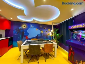 Capsule Family - Sauna - Jacuzzi - Projecteur - Billard - Nintendo Switch 2 - Filet suspendu - Image 3