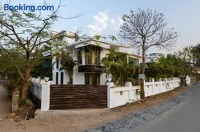 SaffronStays Vedanta - 5BR luxury villa with plunge pool, game zone, lawn & Tungarli Lake nearby - Image 1