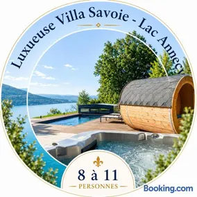 Villa Savoie Villa de luxe avec piscine et spa, lac d'Annecy - Image 1