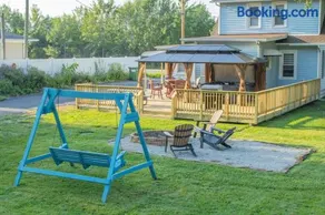 farmhouse hot tub by Camp Perry - Image 1