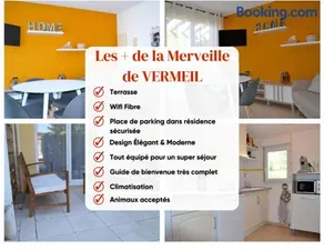 La Merveille de VERMEIL - Parking - Climatisation - Terrasse - Image 4
