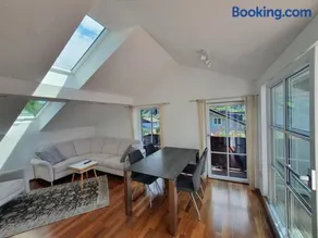 Exklusive Ferienwohnung LAKEVIEW in Bestlage Mattsee, beschattbare Dachterrasse mit Panoramablick über den See - Image 4