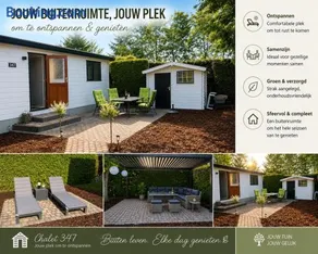 Geniet van rust en privacy in onze gezellige chalet op familiecamping De Tien Heugten in Drenthe - Image 3