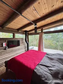 Cabana rustica logcabin com banheira aquecida - Image 4