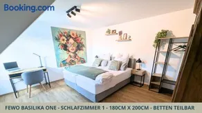 BasilikaOne, FEWO für bis zu 6 Pers mit 2 Schlafzi, Balkon und Tiefgaragenstellplatz - Image 1
