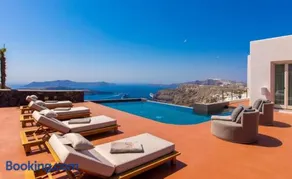 Glorious Santorini Villa Villa Imrahil 2 Bedrooms Breathtaking Sea View - Image 1