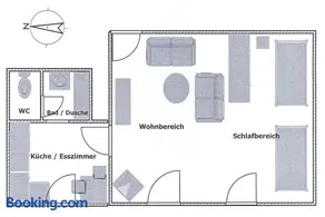 Apartamento vacacional con 1 dormitorio para 2 personas - Image 2