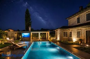 Scvola Elementare Istria - Luxury Designer Villa with Heated Pool, Private Cinema & EV Connector - Image 3