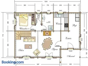 Chalet tout confort avec terrasse et poêle, animaux acceptés - Image 2