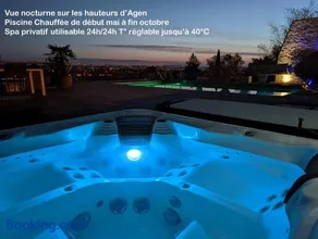 Piscine & Spa Privatif Terrasse sans vis à vis ,,,Sky House Agen,,, - Image 3