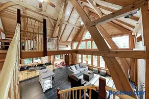 2 beautifully designed, off-the-grid homes with amazing lakefront views & access - Image 2