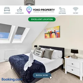 Charming House in Buckingham • Driveway Parking • Sleeps 6 • Work Desk • Fast WiFi • Yoko Property - Image 1